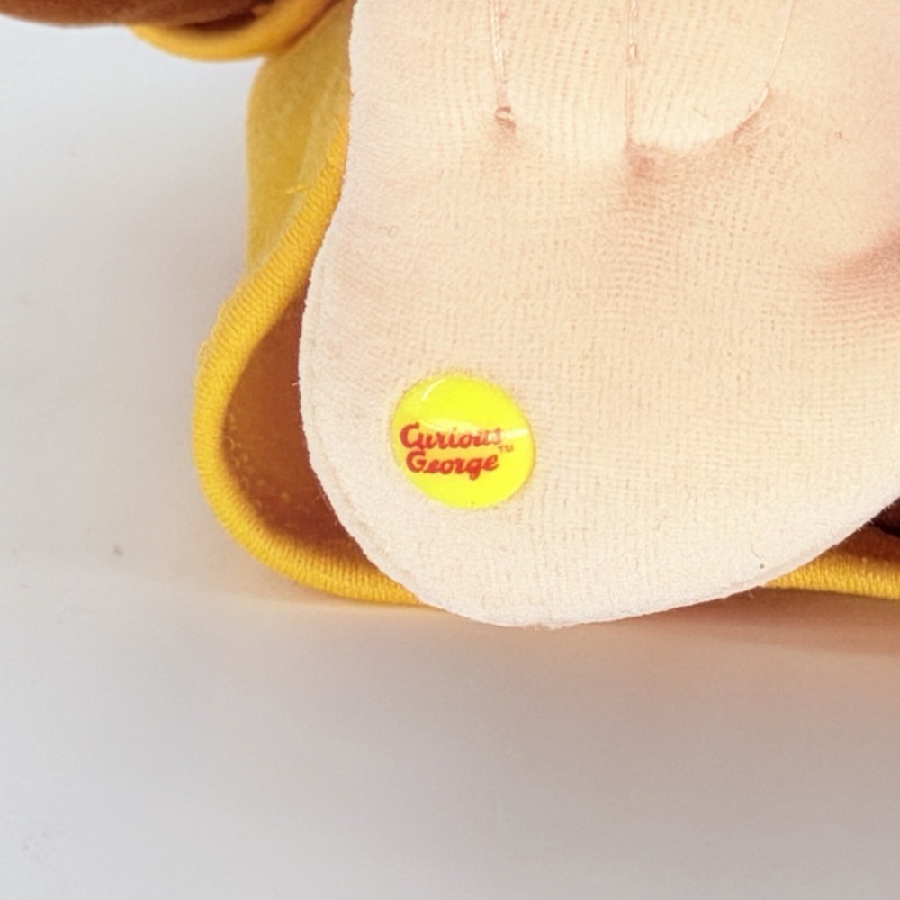 Curious George Birthday Plush Marvel 15" Hat 2005 Universal Rubber Face - Picture 9 of 13